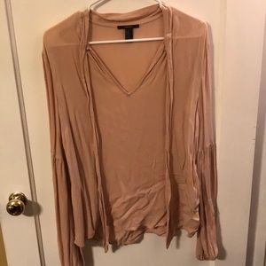Pink blouse